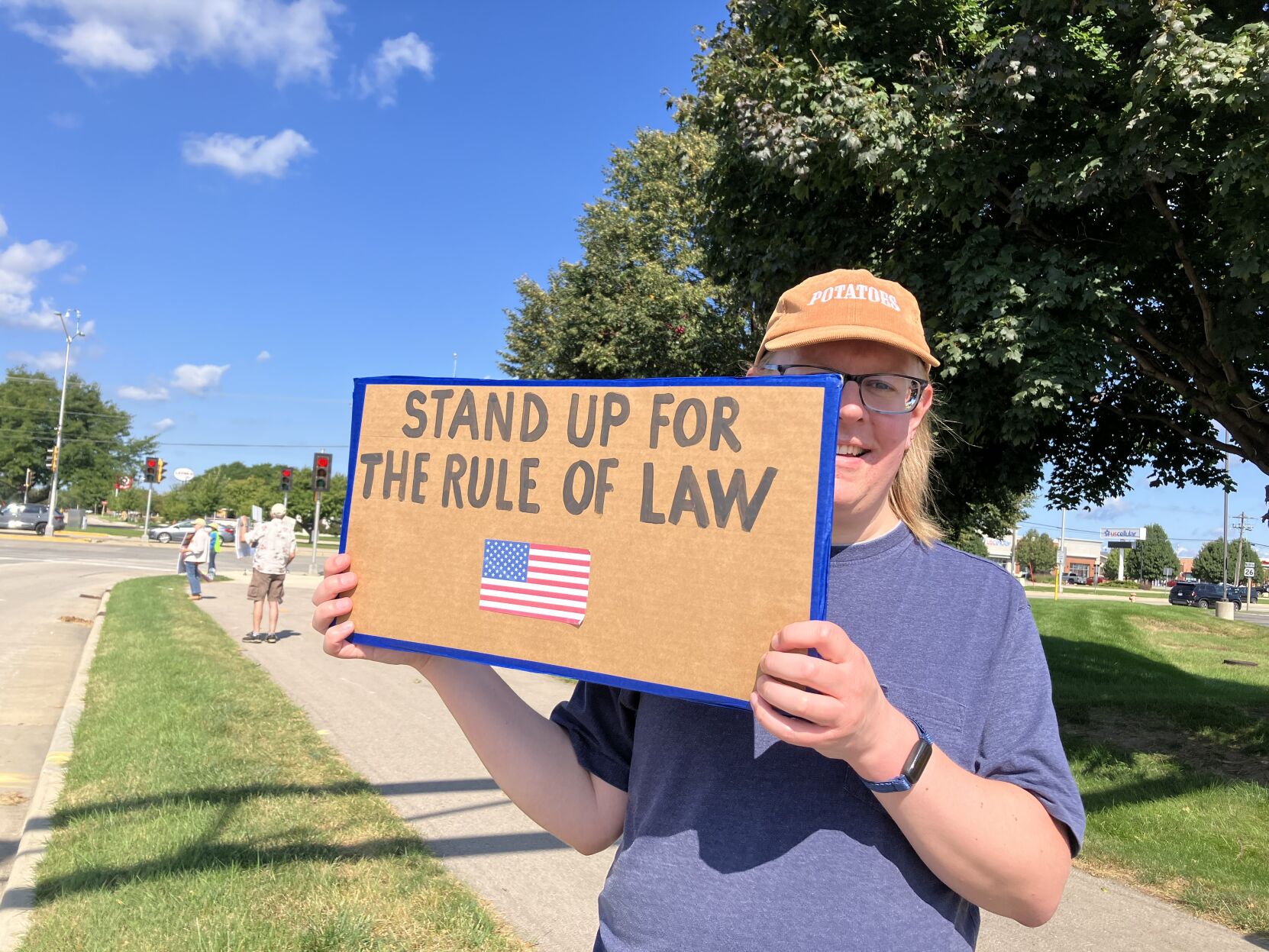 Labor Day protest